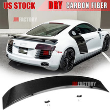 For Audi R8 GT V8 V10 08-15 Rear Trunk Spoiler Lid Boot Wing DRY Carbon Fiber picture