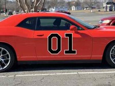 Dukes of Hazard General Lee 01 Decals picture