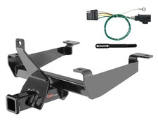 Curt Class 3 Trailer Hitch 2in Receiver And Wiring Harness Kit 13243-56293 picture