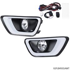 FIT FOR 2015-20 CHEVY COLORADO LENS FRONT FOG LIGHT W/CHROME TRIM BEZEL+SWITCH picture
