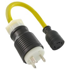 Conntek RV Adapter TT-30P to L14-30R 1.5 FT STW 10/3 30 Amp Generator Cord picture