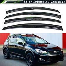 For 13-17 Subaru XV Crosstrek 12-16 Impreza Hatchback JDM Mugen Window Visors picture