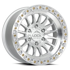 17x9 Lock Off-Road Grit Machine With Clear Coat Wheel 6x5.5 (-12mm) picture