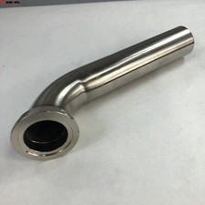 SS201 Stainless Steel 75 Degree Adapter Flange For V-Band Tial MVR 44mm Wastegat picture
