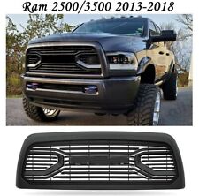 Grille For 2013-2018 Dodge RAM 2500 Horizontal Billet Front Grill W/ Letters picture