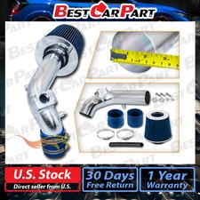 BCP BLUE 08-14 Mitsubishi Lancer 2.0L 2.4L L4 Short Ram Air Intake + Filter picture
