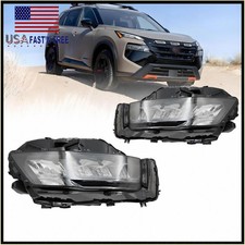 Pair LED Headlights Left & Right For 2021-2025 2023 2024 Nissan Rogue S Black picture