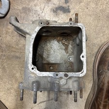 VINTAGE HARLEY 4 SPEED TRANSMISSION CASE Shovelhead Oem 213 34709 80 n23 cowpie  picture