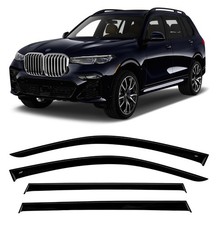 Tape-on Window Visors Rain Guards Fit BMW X7 (G07) 2019- Present Wind Deflectors picture