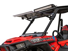 SuperATV Scratch Resistant Flip Windshield for Polaris RZR XP 1000 (2014-2018) picture