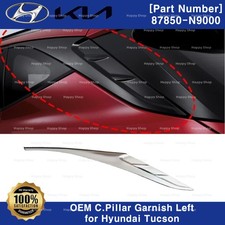 Genuine OEM 87850N9000 Garnish C Pillar Left Chrome for Hyundai Tucson 2022-2024 picture