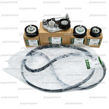 For 12-17 Range Rover Evoque 2.0L Drive Belt Tensioner Idler Pulley Kit picture