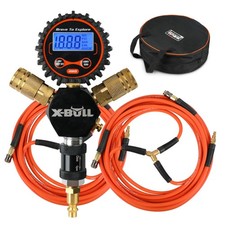X-BULL 4 Tire Inflation Deflation System 4 Hose Indeflate Digital Equalizer Car picture