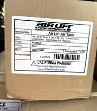 Air Lift PERFORMANCE 12956 5 Gallon Aluminum Air Tank Polished Finish picture