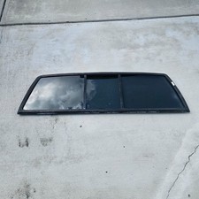 1986-1997 Nissan Pick Up Hardbody D21 Rear Back Glass Sliding OEM picture