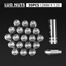 NICECNC 20PCS 12x1.25 Wheel Lug Nut For Nissan Titan 2004-2015 Armada 2005-2015 picture