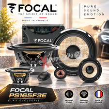 Focal PS165F3E Flax EVO 6.5Inch 3-Way Component Speaker Set 160 Watt picture