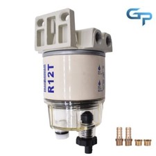 R12T Fuel Filter Water Separator Complete Kit For Gas & Diesel Engines picture