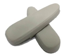 Fits 11-17 Nissan Quest Gray Synthetic Leather Seat Armrest Covers - SET picture