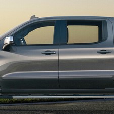 For: Chevy Silverado Crew Cab 2019-2026 Painted Body Side Moldings #FE-SIL19-CC picture