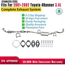 Complete Exhaust System Fit 2001 2002 2003 2004 Toyota Tacoma 3.4L Fast Dispatch picture
