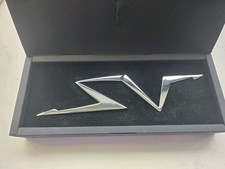 470853743 OEM GENUINE Lamborghini Aventador SV Rear Badge Chrome picture