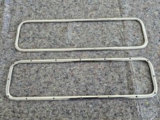1930s 1940s Convertible  Rear Gangster  Window 3x Chrome  picture