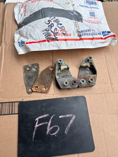 1958 1957 FORD SKYLINER GALAXIE GALAXY FAIRLANE DOOR LATCH STRIKER SET PAIR OEM picture