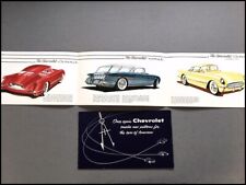 1954 Chevrolet Corvette Corvair Nomad Concept Vintage Car Brochure Catalog picture
