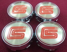 Carroll Shelby Wheels Chrome Custom Wheel Center Caps Set of 4 # TL5066-CAP picture