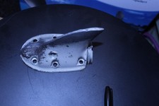 Used Evinrude Johnson 303335 Skeg 10hp Freshwater Good Condition picture