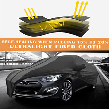 For HYUNDAI  COUPE Grey black Full Car Cover Satin Stretch Indoor Dust Proof A+ picture