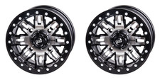2PK 4/137 Tusk 185-279-000374b3-eb66a3-2X Teton Bdlock Wheel 14x7 4.0+3.0 picture