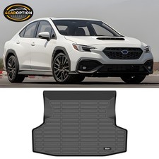 Fits 22-26 Subaru WRX All Weather 3D Trunk Mat Heavy Duty Cargo Liner TPE picture