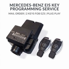 Mercedes-Benz EIS Key Programming Service Mail Order 2 Keys FOB EZS Plug Play picture