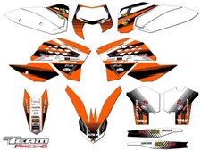 2008-2010 KTM XCF XCW 125 200 250 300 450 525 530 GRAPHICS SET DECO DECALS 2009 picture