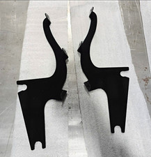 Custom 1.5 Harley Windsplitter Brackets for Road Kings picture