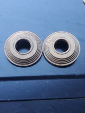 1940 Ford Standard Original Interior Handle Escutcheons USED picture