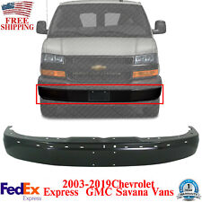 Front Bumper Face Bar Primed For 03-19 Chevy Express & GMC Savana 1500 2500 3500 picture
