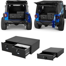 Rear Interior Drawer Storage Boxes For Jeep Wrangler JK JL Ford Bronco 15-26 4Dr picture