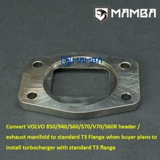 Flange Convert Factory FOR VOLVO 850 940 S60 S70 V70 S60R TD04HL Header to T3 picture
