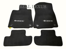 LEXUS FACTORY FLOOR MAT SET 2016-2024 RC350 RWD BLACK picture