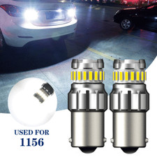 AUXITO BA15S 7506 LED Turn Signal Light White Canbus No Hyper Flash Error Free picture