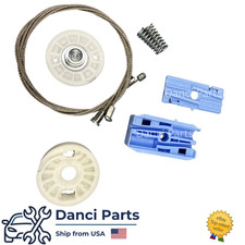 Fits Porsche 911 Window Regulator Repair Kit Rear RH or LH 996 Convertible 99-05 picture