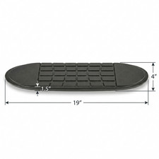 ProMaxx Automotive PM-STEP4 4in Oval Step Pad with Clips picture
