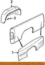 CHRYSLER OEM 88-05 Dakota Fender Fender Components-Fender Liner Rivet 34201631 picture