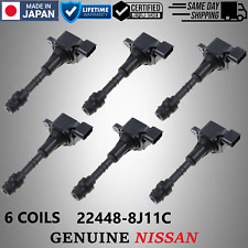 GENUINE Nissan x6 Ignition Coils For 2001-2019 Nissan & Infiniti, 22448-8J11C picture