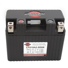 Shorai Xtreme-Rate 6-Volt LifeP04 LFX Lithium Battery - LFX18A2-BS06 picture