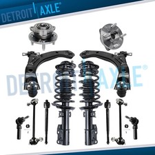 12pc Front Struts Lower Control Arm Bearing Hubs Kit for Chevy Cobalt Pontiac G5 picture