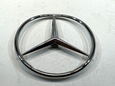 Genuine Mercedes 1973-1980 W116 280S 280SE original METAL rear OEM MBZ  1 Star picture